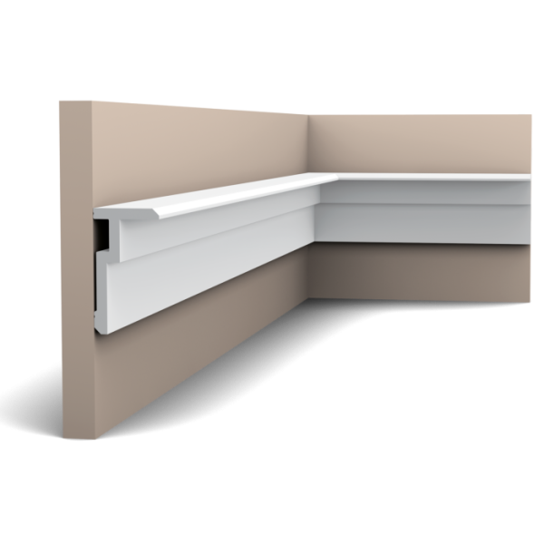 Orac Decor молдинг CX197 U-STEPS д 2000 x в 93 x ш 50